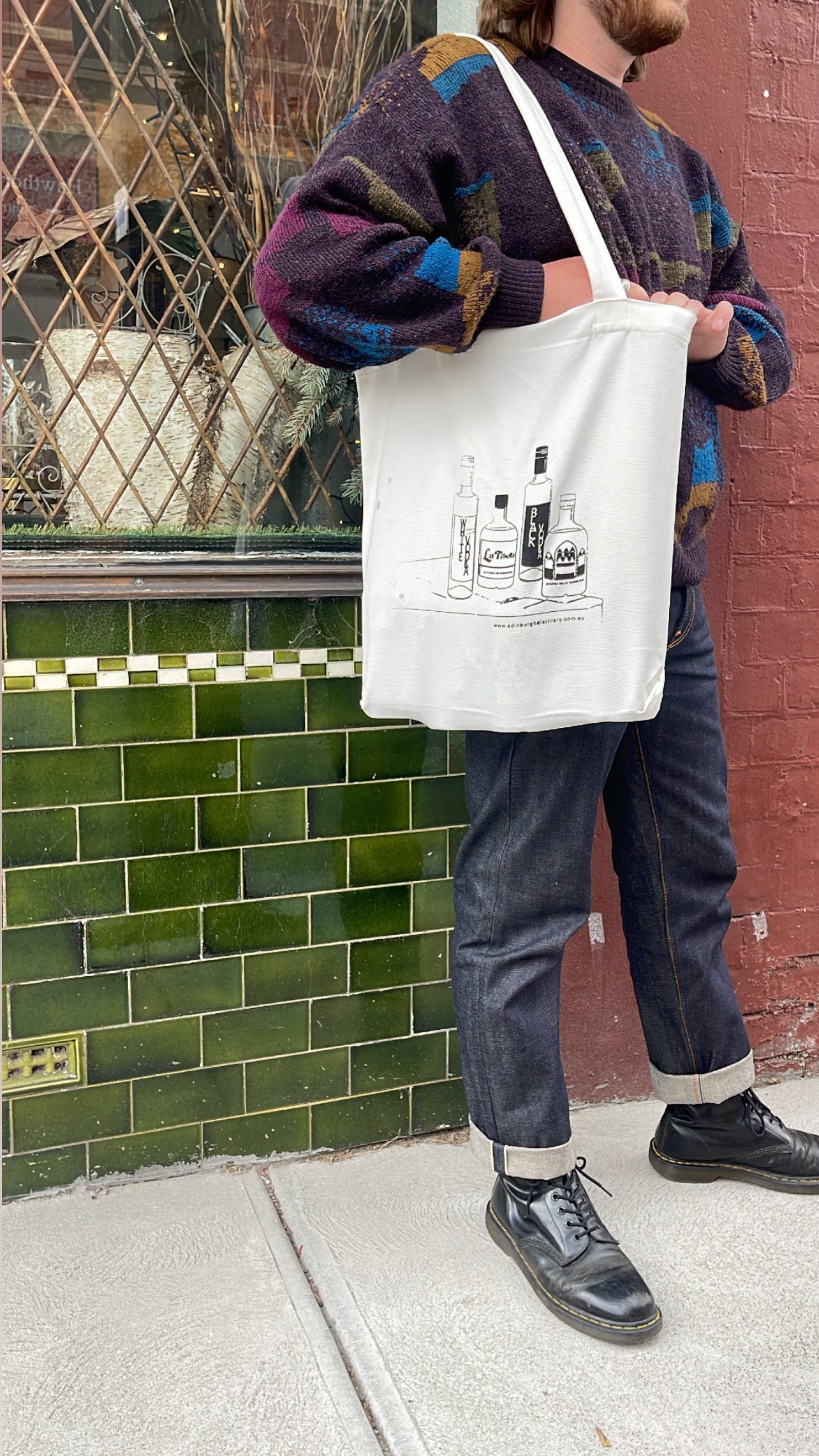 EARTH TONES X EDINBURGH DISTILLERY TOTE BAG