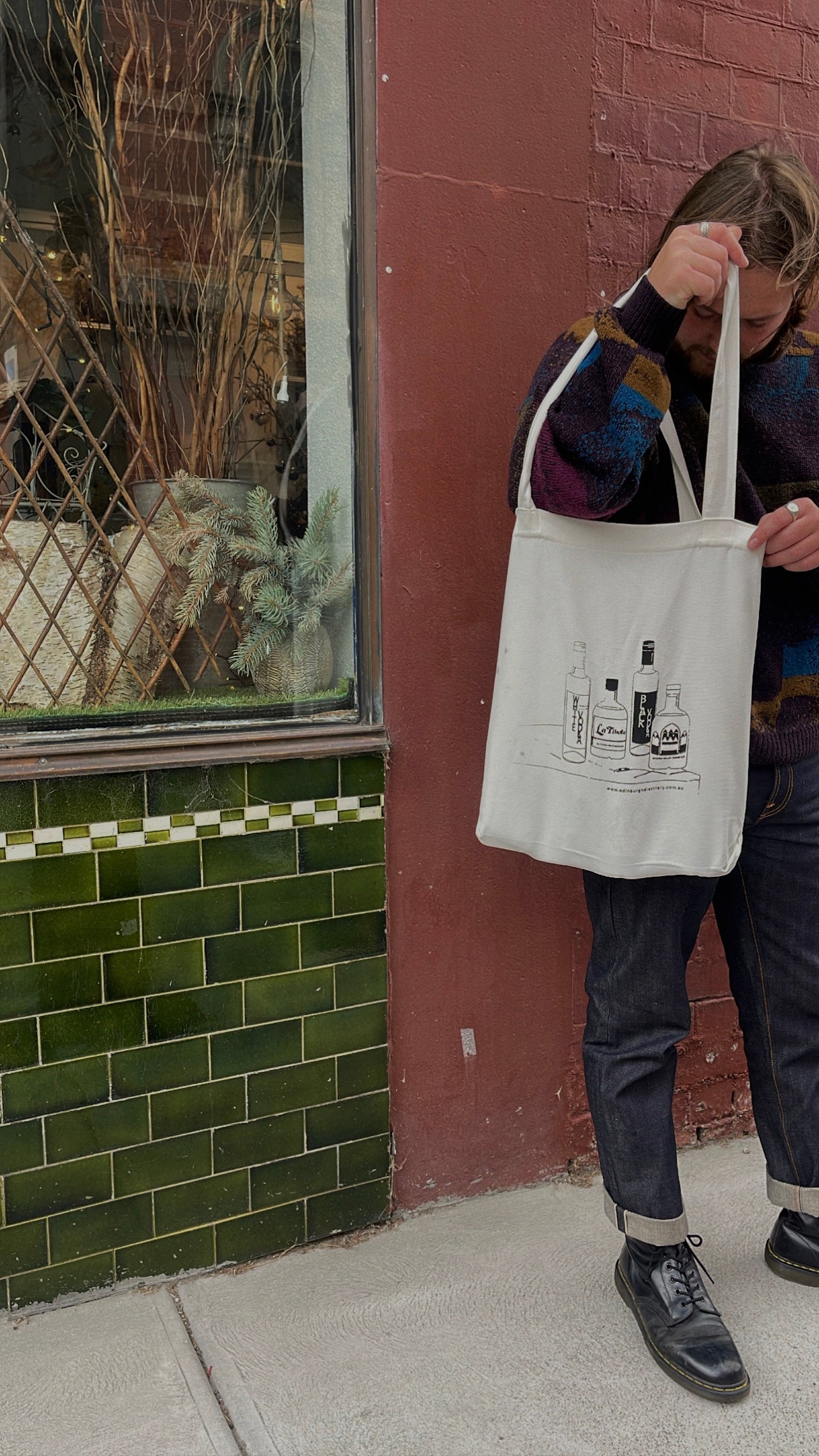 EARTH TONES X EDINBURGH DISTILLERY TOTE BAG